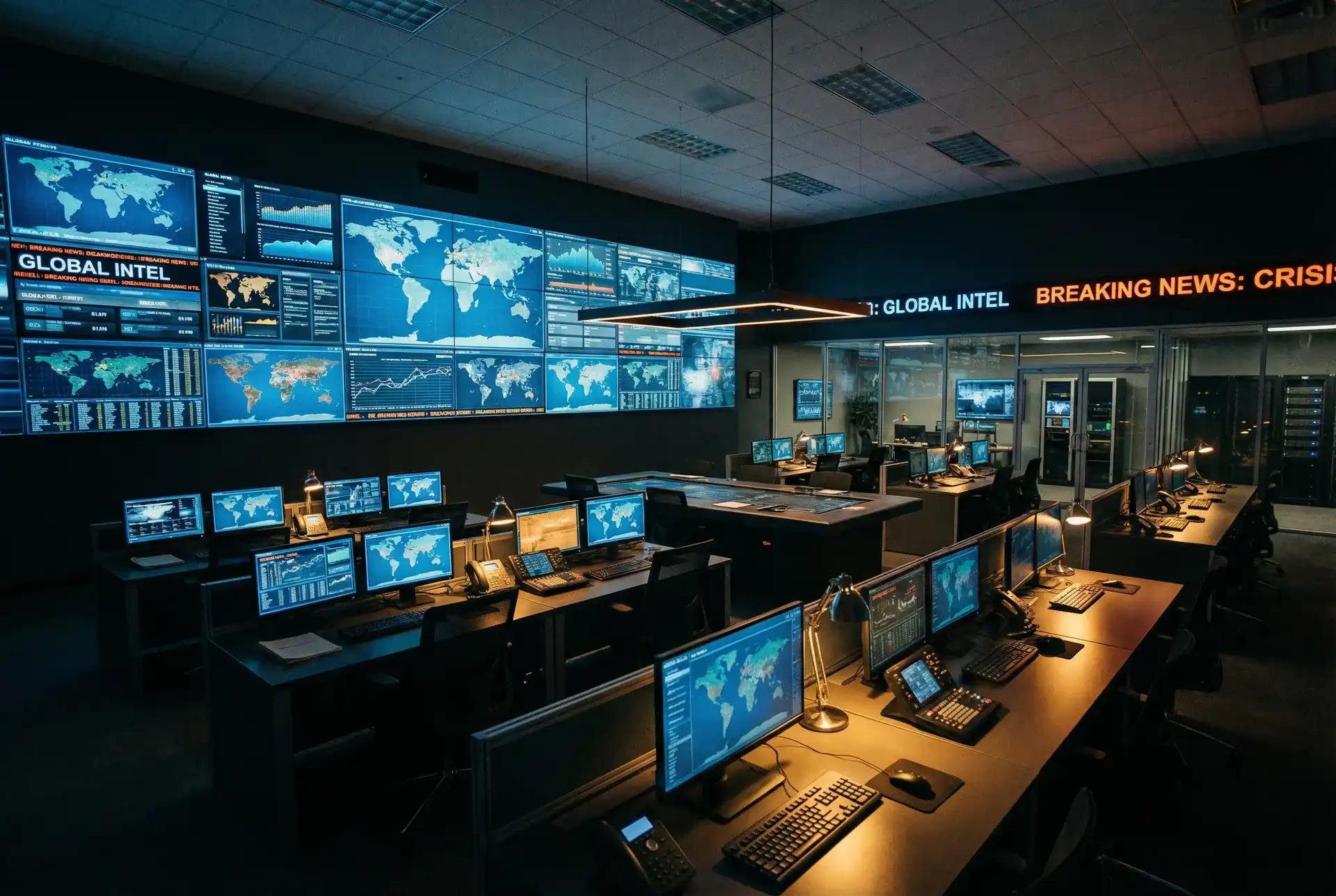 黑料暗网 - 情报分析中心全景